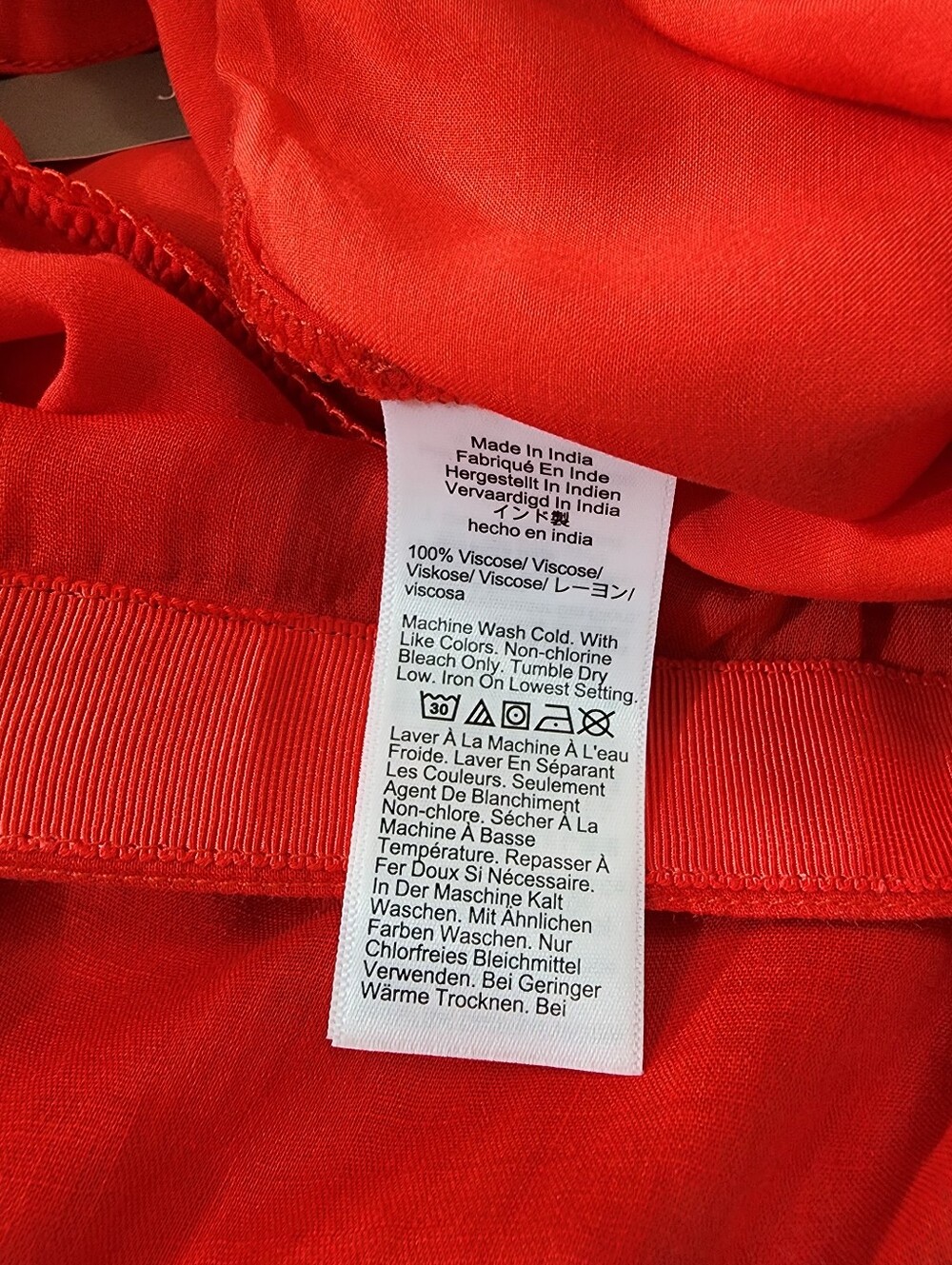 J.Crew x Maryam Nassir Zadeh Women's 100% Ramie Summer  Boho Midi Skirt Size 12 - Picture 4 of 10